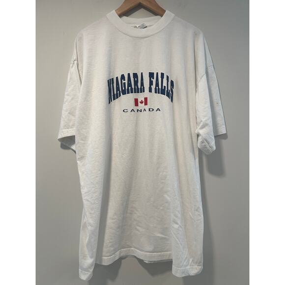 Men's T-Shirt Niagara Falls Canada 100% Cotton Size 3XL JL - Picture 1 of 9